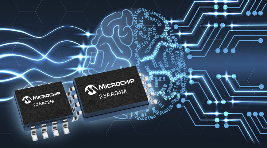 Microchip Technology étend sa gamme de mémoires SRAM série à des densités plus importantes et à des vitesses accrues